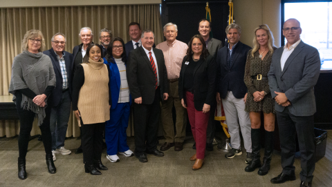 Minot North Dakota Visits the Managing Member Meeting